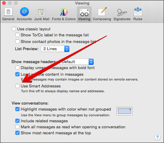 Default mail app on mac osx
